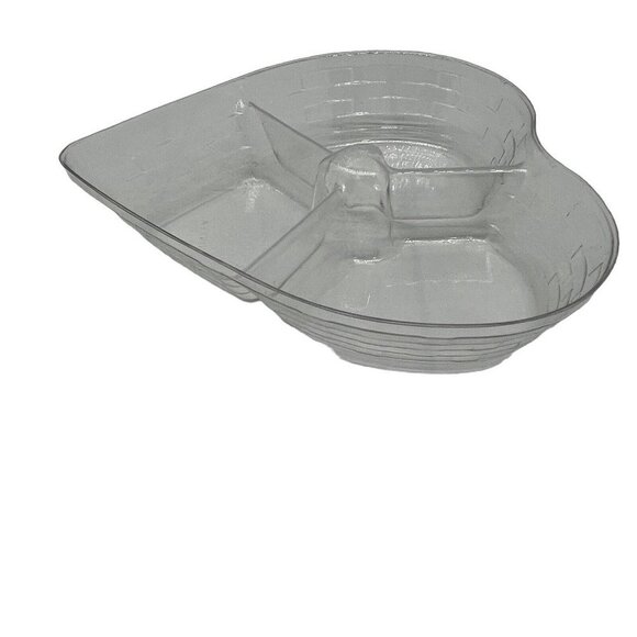 Longaberger Sweetest Heart Pottery Dish With Plastic Protector Mothers Day - Picture 12 of 16